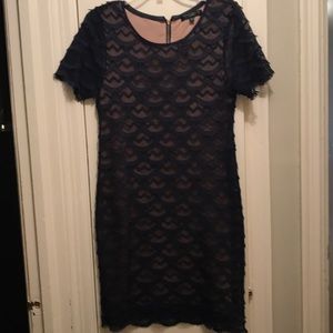 Dress-navy blue